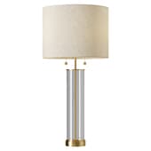 Laurel Glass Cylinder Table Lamp