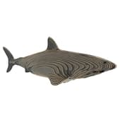 aluminum shark — collectible art sculpture