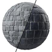 D326 Stone wall Materials | Sbsar Seamless PBR 4k