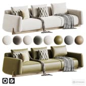 Mirai Dining Sofa by natuzzi.com