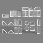 curved plastic windows