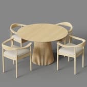 volan wood dining table 2