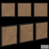 Geometric panel Wood 1 -73