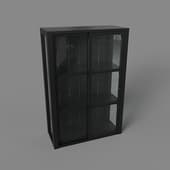 high cabinet, art 316, 700x1050nx310, black