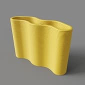 the chayka yellow vase