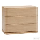 Gael Oak Closed Nightstand