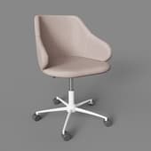 einara pink office chair
