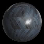 ParquetChvrSemi Oak Bluestone
