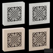 Decorative box and panel