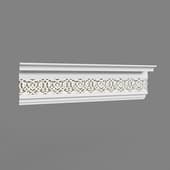 cornice with ornament with illumination 1358-1