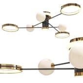 Starry Flowers Three Step Dimming Modern Ceiling