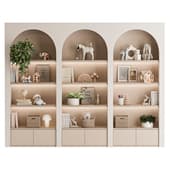 modular children's shelving with arched niches to order