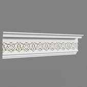 cornice with ornament with illumination 1358