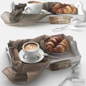 breakfast in bed.