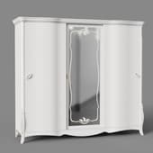 wardrobe for clothes of 3 dv -trio- (with mirror, decor)