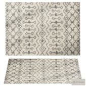 Moroccan Trellis Shag Rug