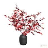 eucalyptus branches in a vase