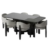 Linfa Dinning Table set by Medusa Home