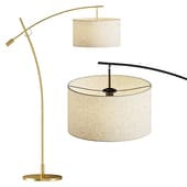 Possini Euro Raymond Warm Gold Adjustable 