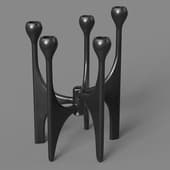 munless candle holder, designboom