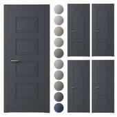 set of interior doors colore by vintage