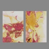 decorative flame panel no. 1, 60x90 cm bergenson bjorn