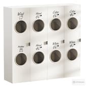 laundry closet with laundry compartments