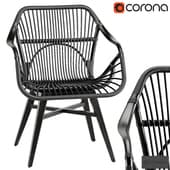 Black Wood Chair