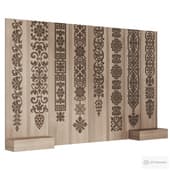 Wall panels headboard 017