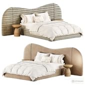Lulu and Georgia Gladys Extended Headboard Platform Bed