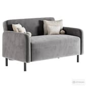 Straight sofa Fils Mini 120 Velvet Terra
