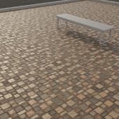 square paving slabs