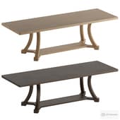 Genevieve Rectangular Dining Table by rh.com