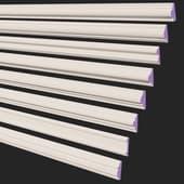 set of wall moldings 21-28