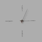 merlin watch n 4 chrome-walnut 155 cm
