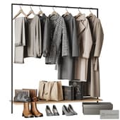 clothing collection / clothes for the dressing room