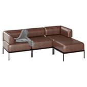 leather sofa