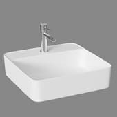 overhead sink allen brau liberty 4 32014 20 white
