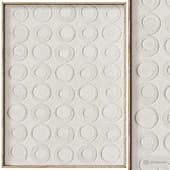 decorative panel 3d art relief 45