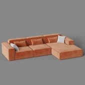 loft classic with ottoman