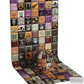 halloween tile texture