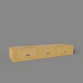 shelf with drawers, large, art. 372, 1400 x 220h x 390