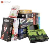 A set of 13 board games