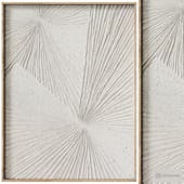 decorative panel 3d art relief 44