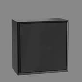 hinged glass cabinet (glass) 2