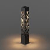 forest crown landscape led lamp