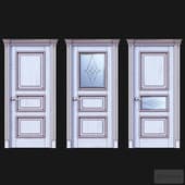 Beloravud ART3 White door (Patina bronze)