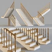 wooden stairs for a frequent home 4