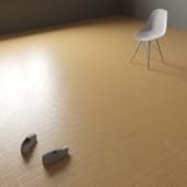 herringbone parquet light yellow