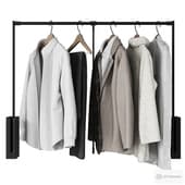clothes for the dressing room on pantograph 013